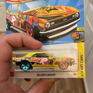 2023 Hot Wheels Mainline Copo Camaro factory defect/error